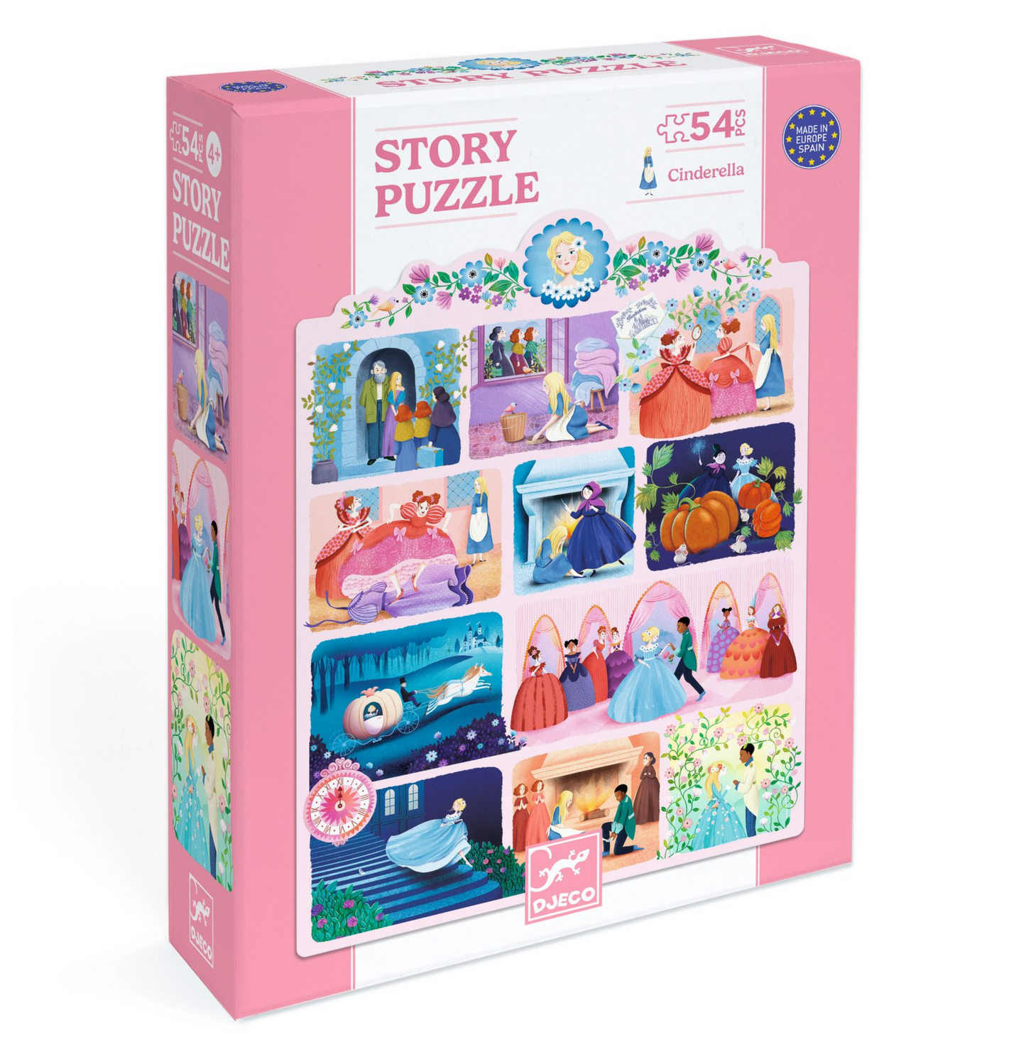 Puzzle planche histoire | Cendrillon