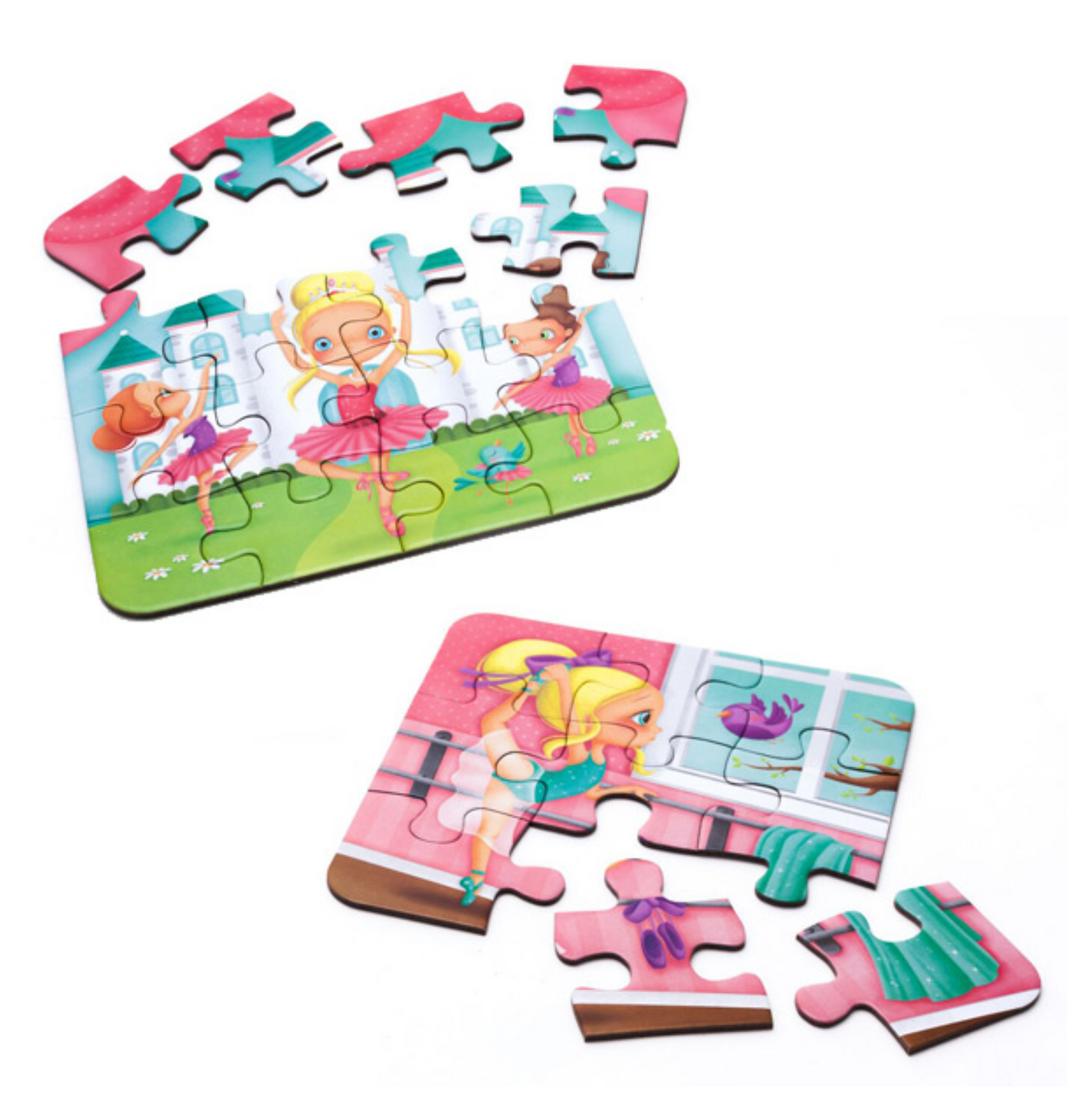 Puzzle évolutif Ballerine | 4 en 1