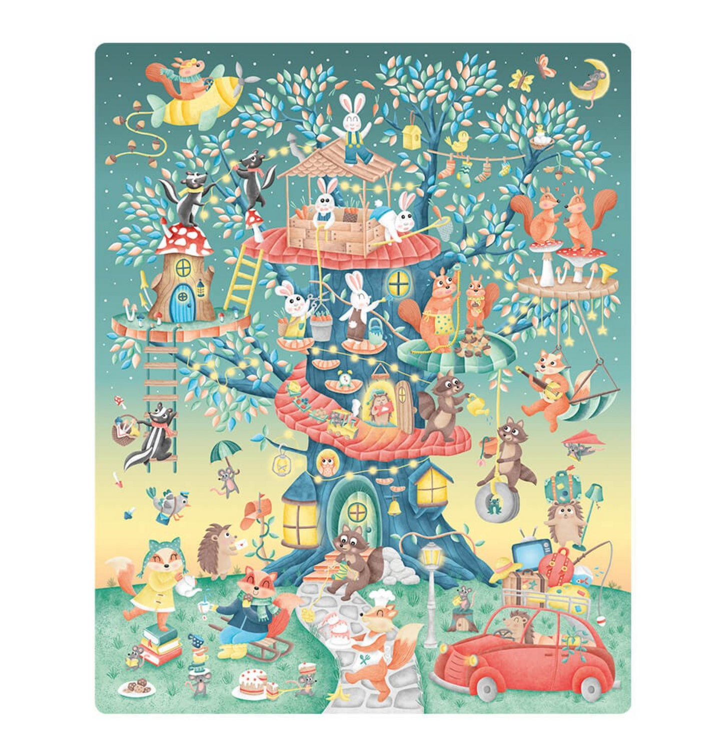 Puzzle d'observation Forêt – 54 pièces