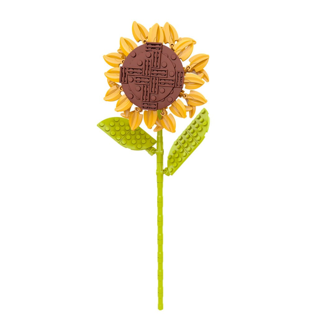 Blocs de construction de fleurs | Tournesol 161 pièces