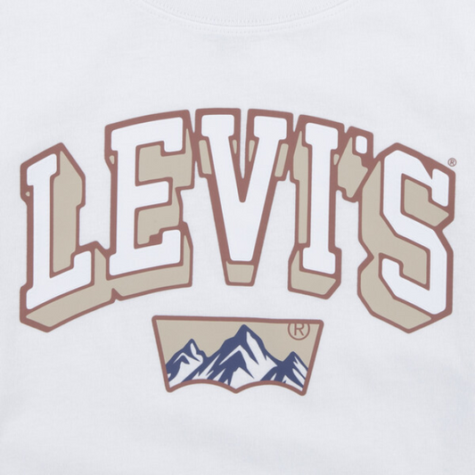 Tee shirt manches longues | Blanc Aventure