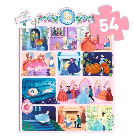 Puzzle planche histoire | Cendrillon