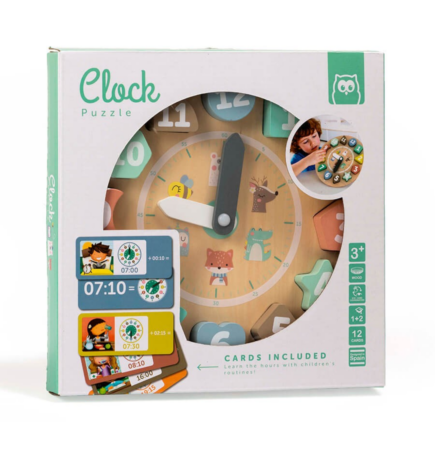 Horloge pour apprendre les heures