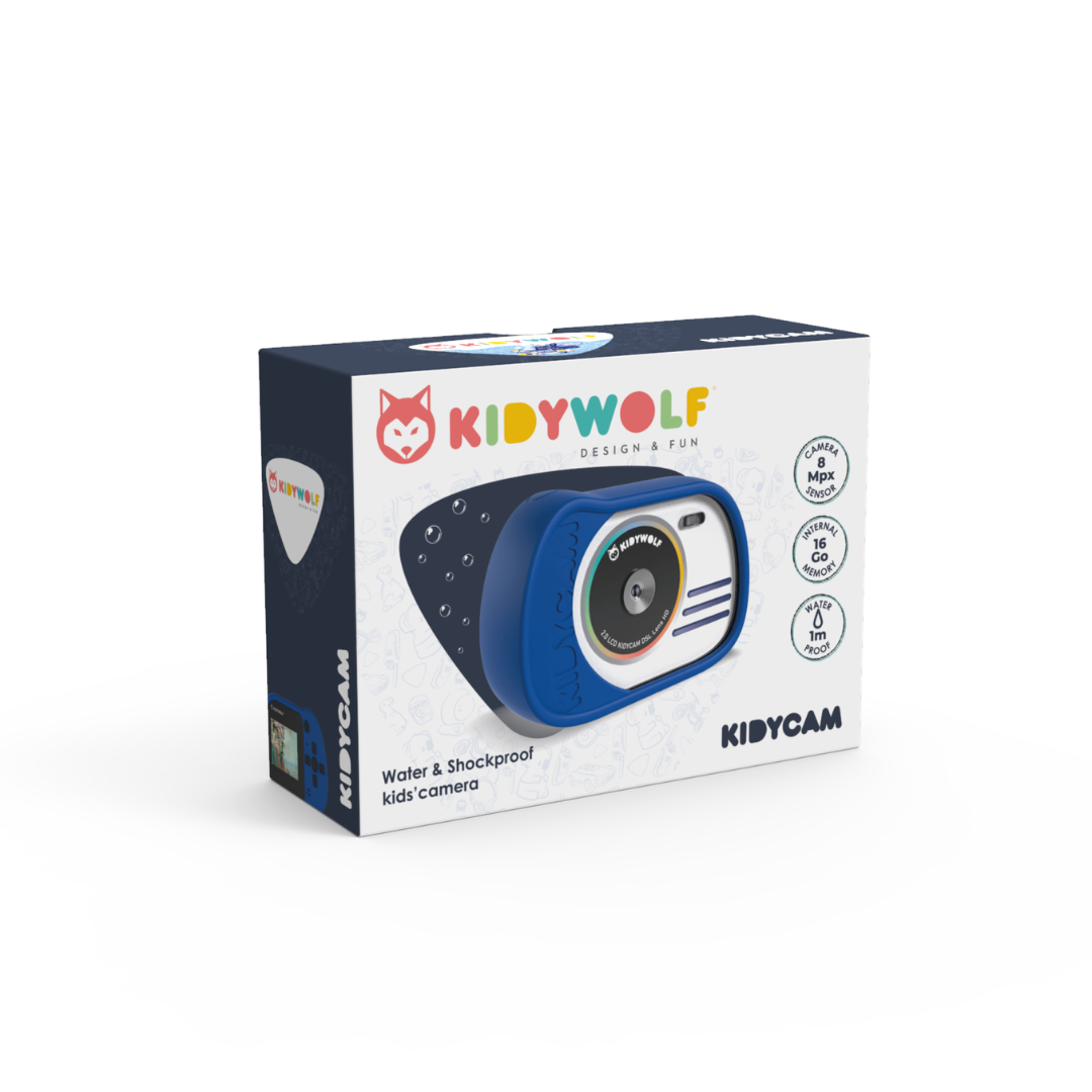 Appareil photo étanche | Kidycam BLEU