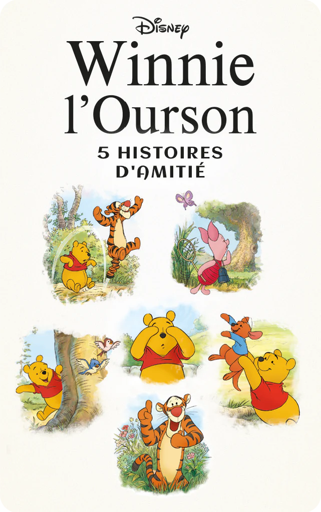 Carte Yoto | Winnie l'Ourson : 5 histoires d'amitié