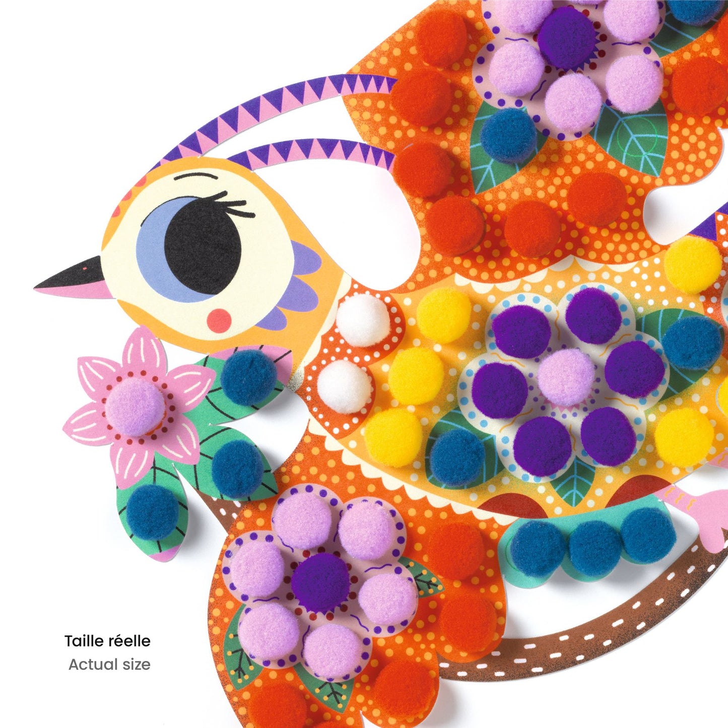 Tableaux pompons | Animaux panachés