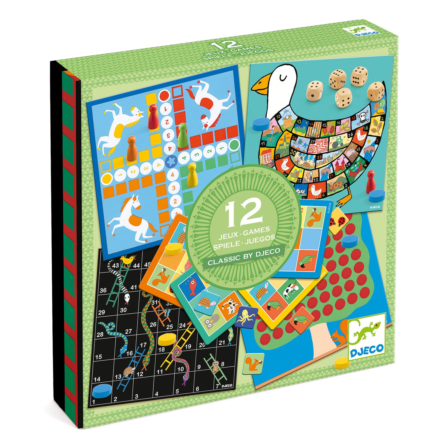 Boîte de 12 jeux de société | Classique box