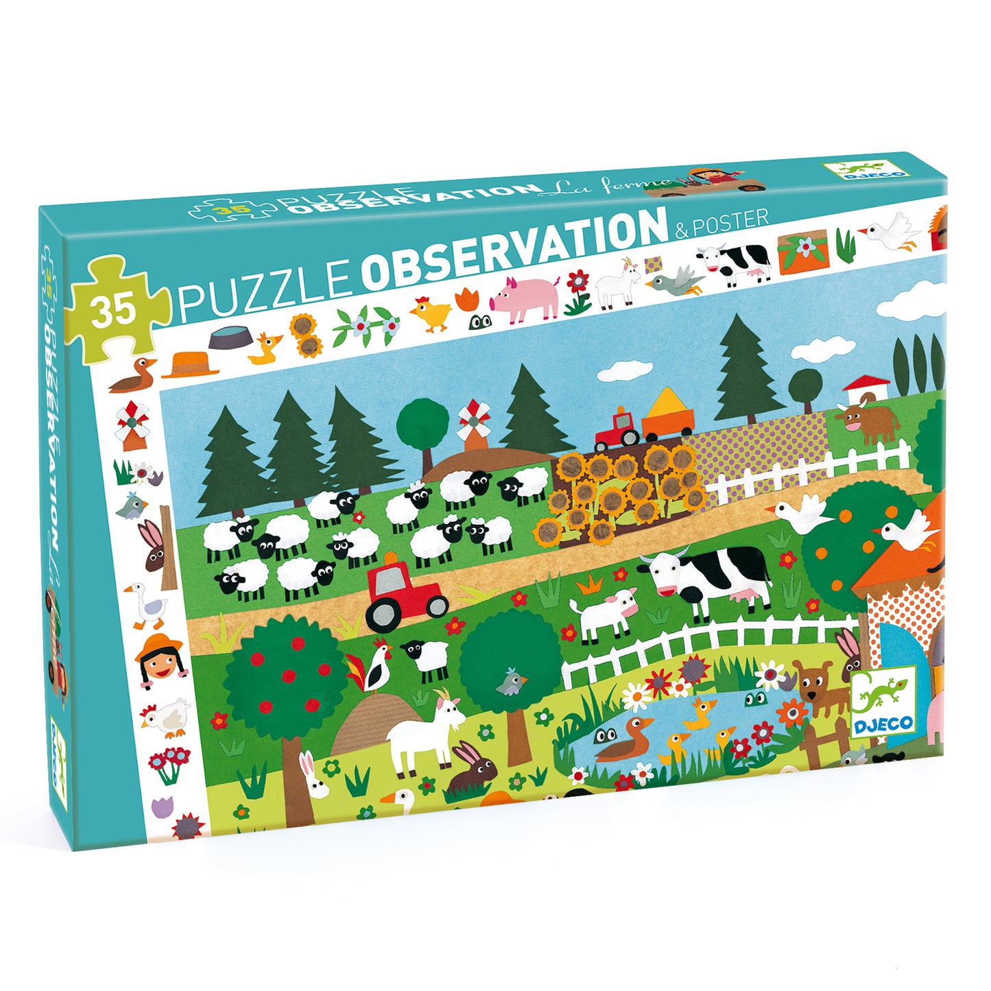 Puzzle 35 pièces | La ferme