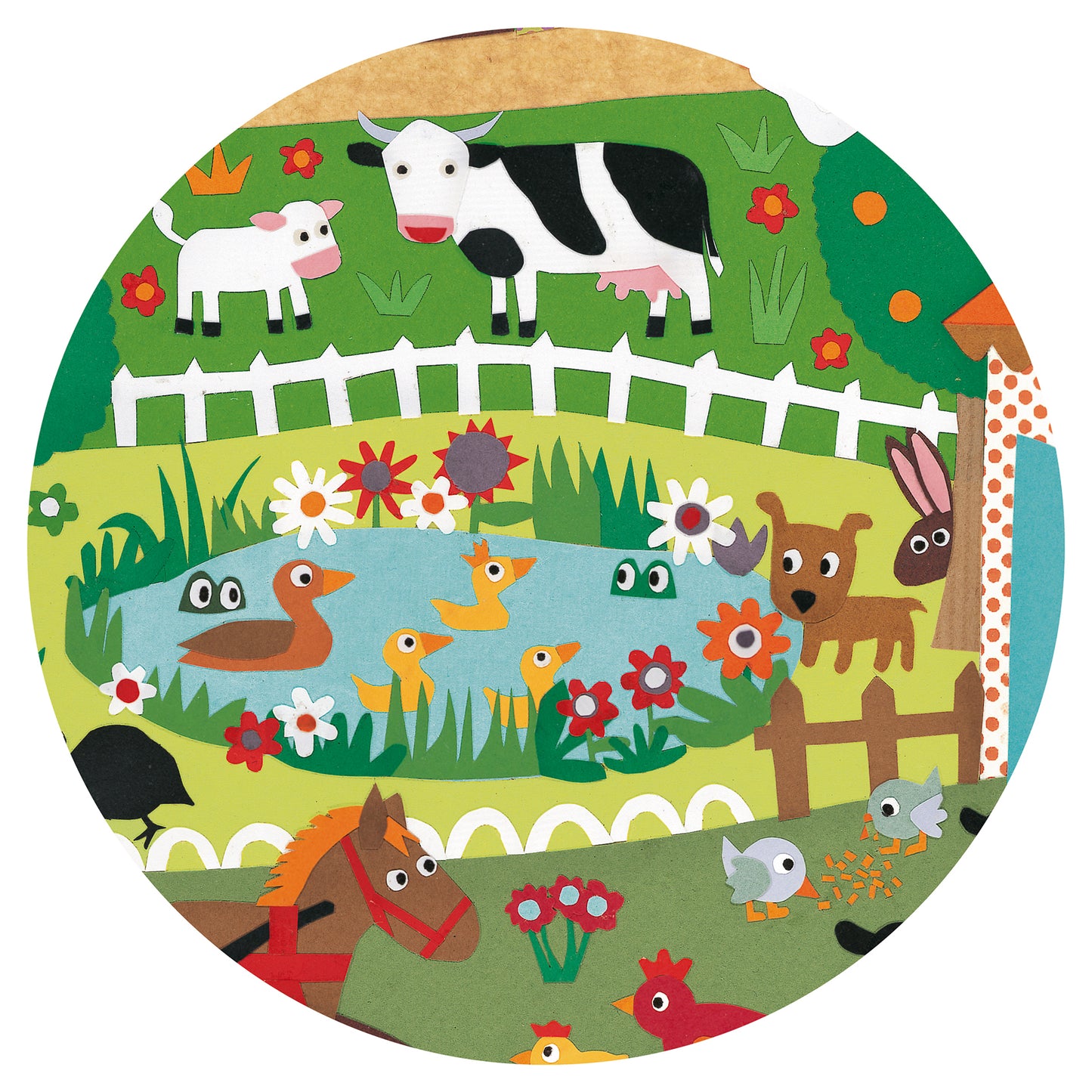 Puzzle 35 pièces | La ferme