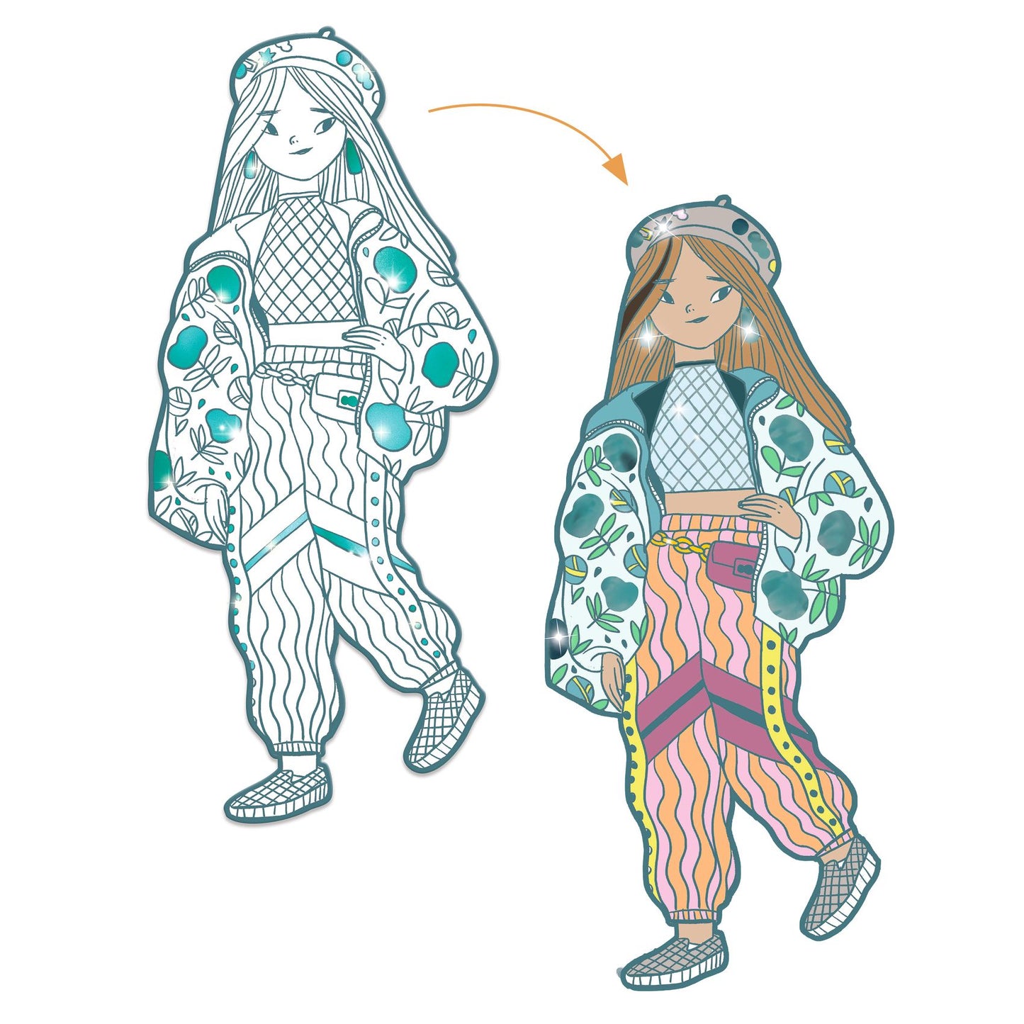 Coloriages géants | Mode Angèle & ses amies