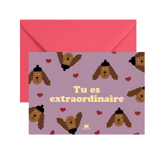 Carte | Tu es extraordinaire
