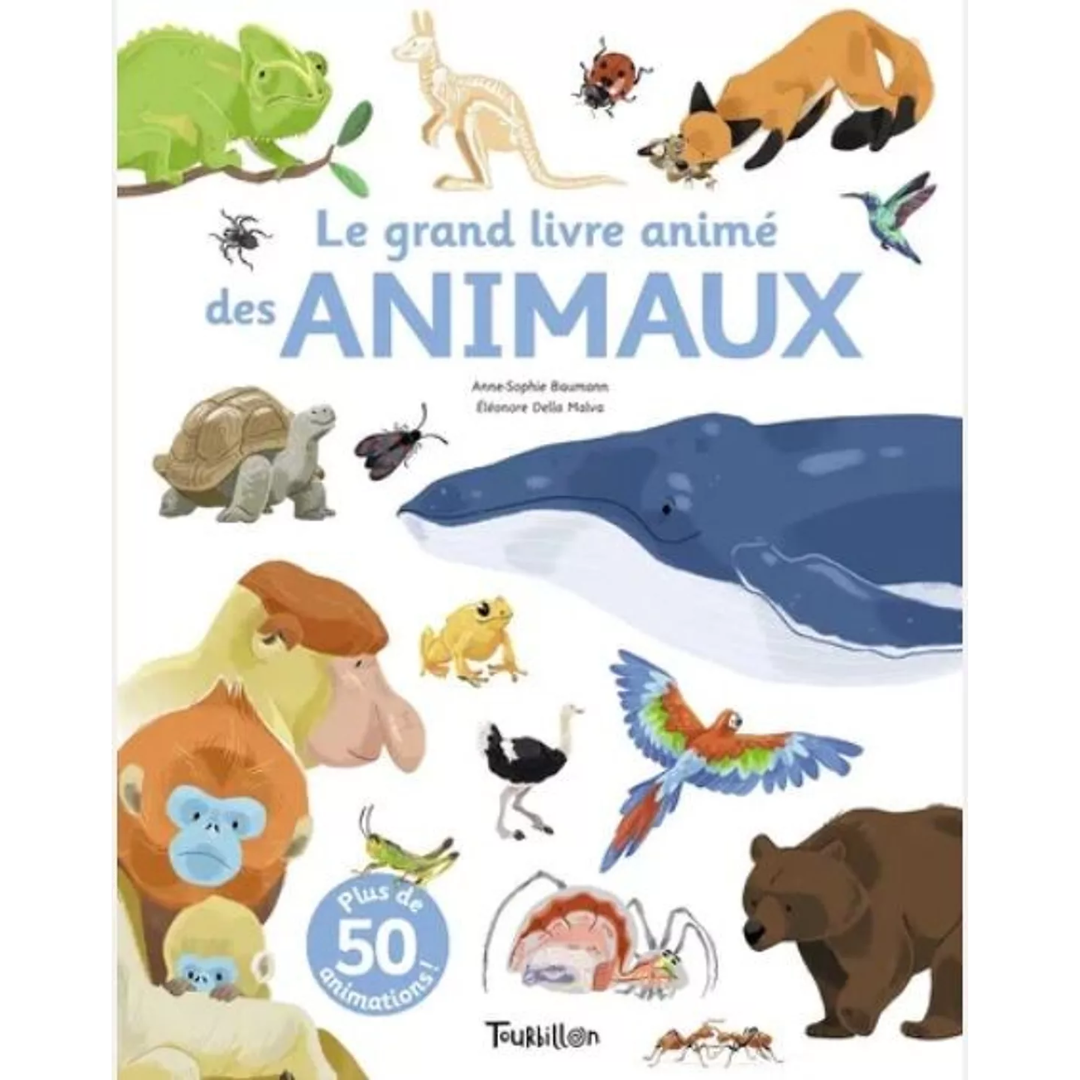 Grand livre animé | Les animaux