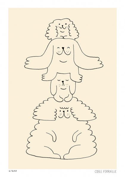 Acrogym - Odile Ferraille-Sergent Paper-Super Châtaigne-affiche : Product type