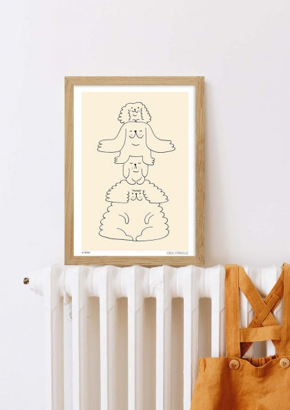 Acrogym - Odile Ferraille-Sergent Paper-Super Châtaigne-affiche : Product type