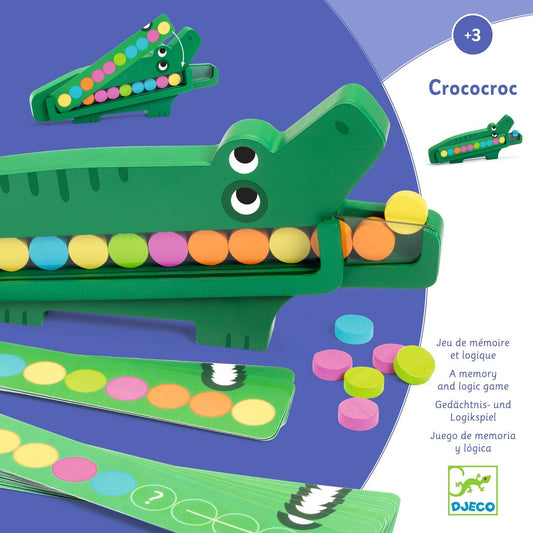 Apprendre les couleurs | Crococroc-Djeco-Super Châtaigne-Jeux éducatifs : Product type