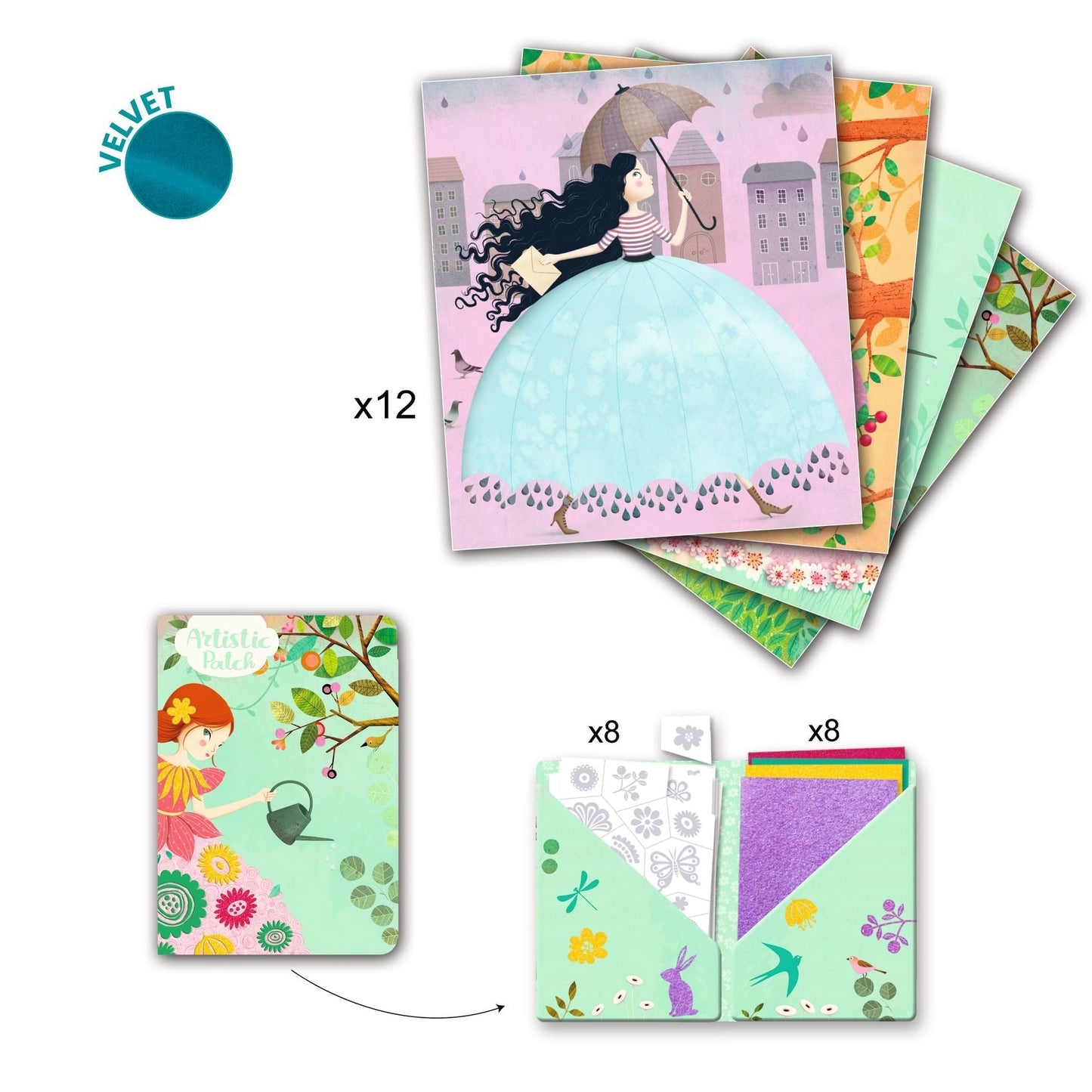 Artistic Patch - Demoiselles-Djeco-Super Châtaigne-Création & Fabrication : Product type