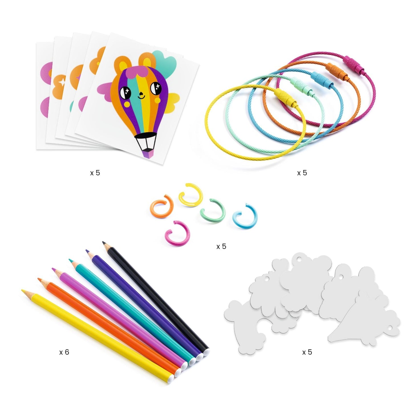 Artistic Plastic | Porte-clefs kawaï-Djeco-Super Châtaigne-Création & Fabrication : Product type