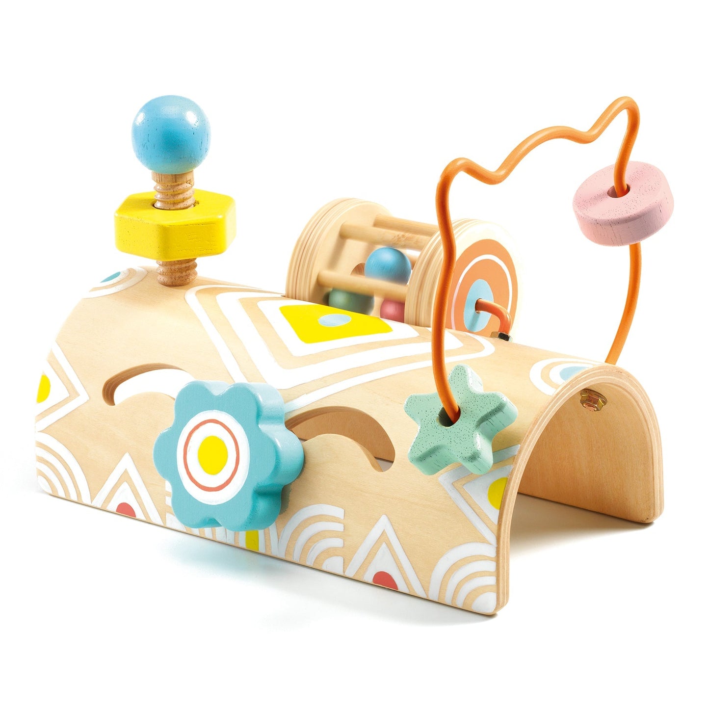Baby tabli - Table occupée-Djeco-Super Châtaigne-Eveil & Motricité : Product type