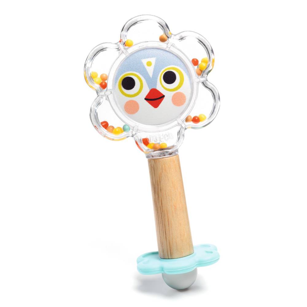 BabyFlower - Hochet fleur-Djeco-Super Châtaigne-Eveil & Motricité : Product type