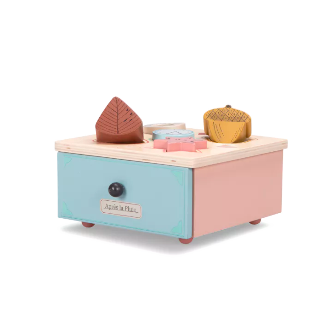 Boîte à formes | Après la pluie-Moulin Roty-Super Châtaigne-Eveil & Motricité : Product type