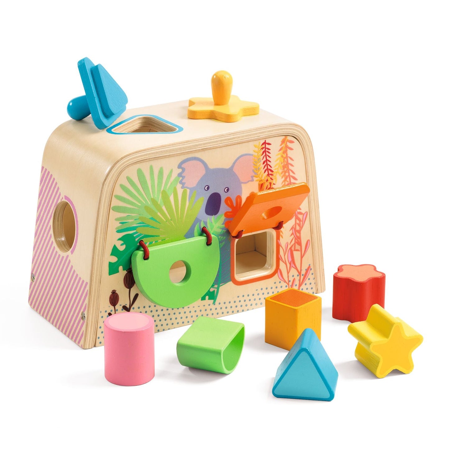 Boîte à formes | Multi Boita-Djeco-Super Châtaigne-Eveil & Motricité : Product type