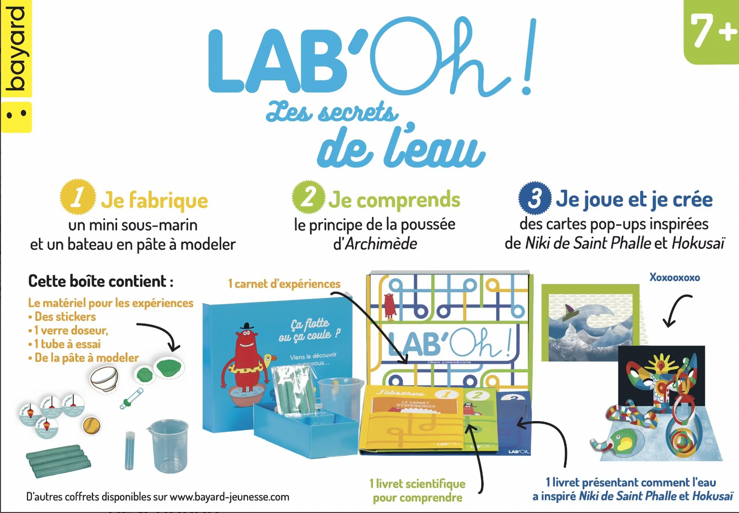 Box sciences - Les secrets de l'eau-Bayard-Super Châtaigne-Jeux éducatifs : Product type
