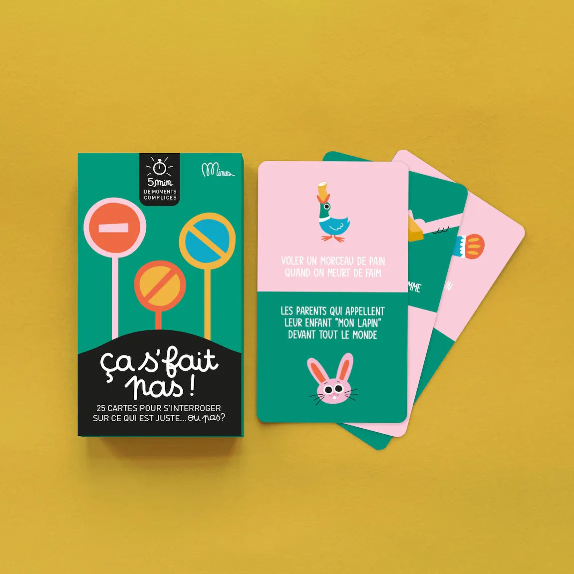 Ça s'fait pas ?-Minus Éditions-Super Châtaigne-Jeux de société : Product type
