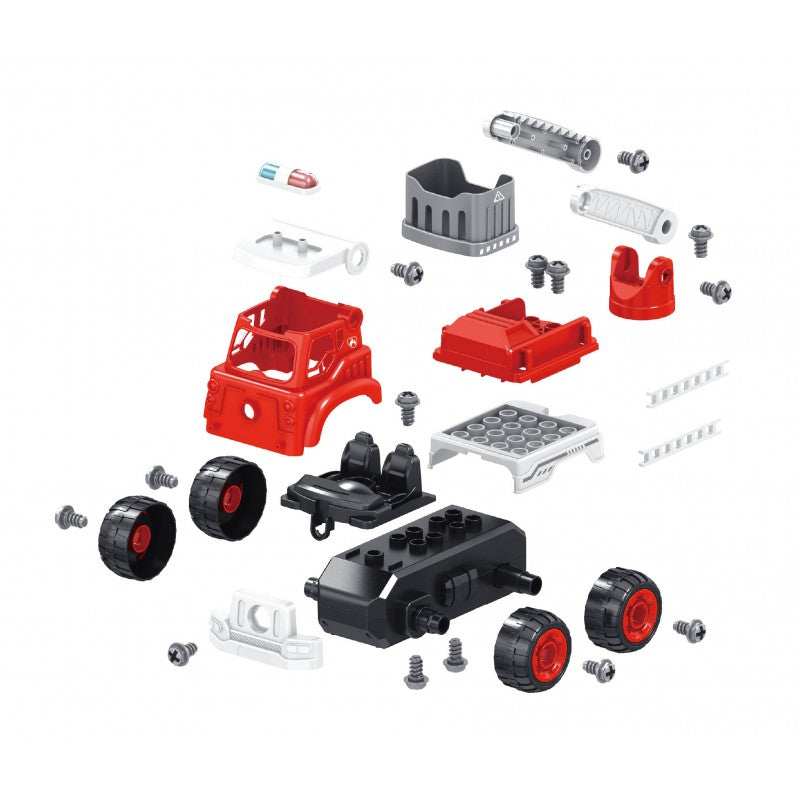 Camion de pompier | A construire-buki-Super Châtaigne-Création & Fabrication : Product type