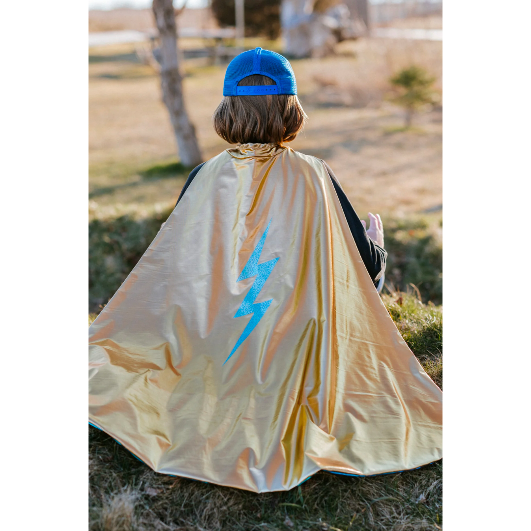Cape holographique | Dorée et bleue-Great Pretenders-Super Châtaigne-Imagination : Product type