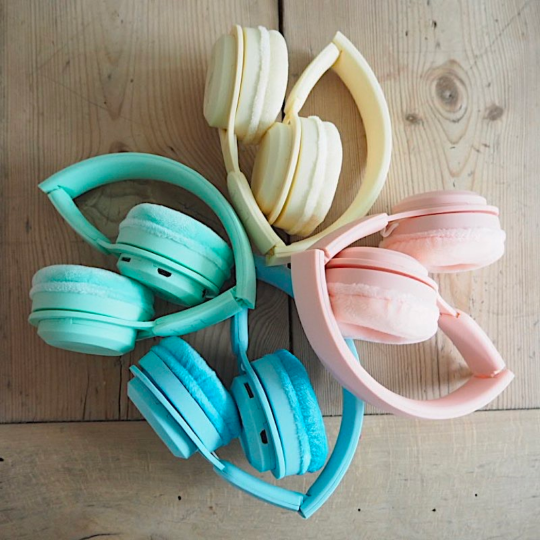 Casque audio Bluetooth | Vert pastel-Lalarma-Super Châtaigne-Livres & Cie : Product type