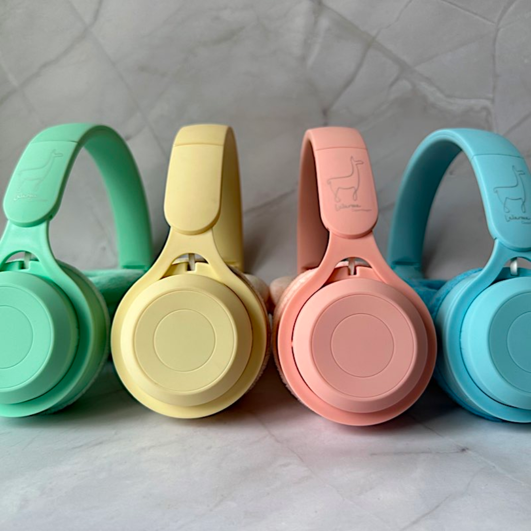 Casque audio Bluetooth | Vert pastel-Lalarma-Super Châtaigne-Livres & Cie : Product type