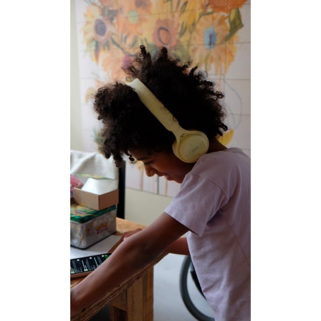 Casque audio Bluetooth | Vert pastel-Lalarma-Super Châtaigne-Livres & Cie : Product type