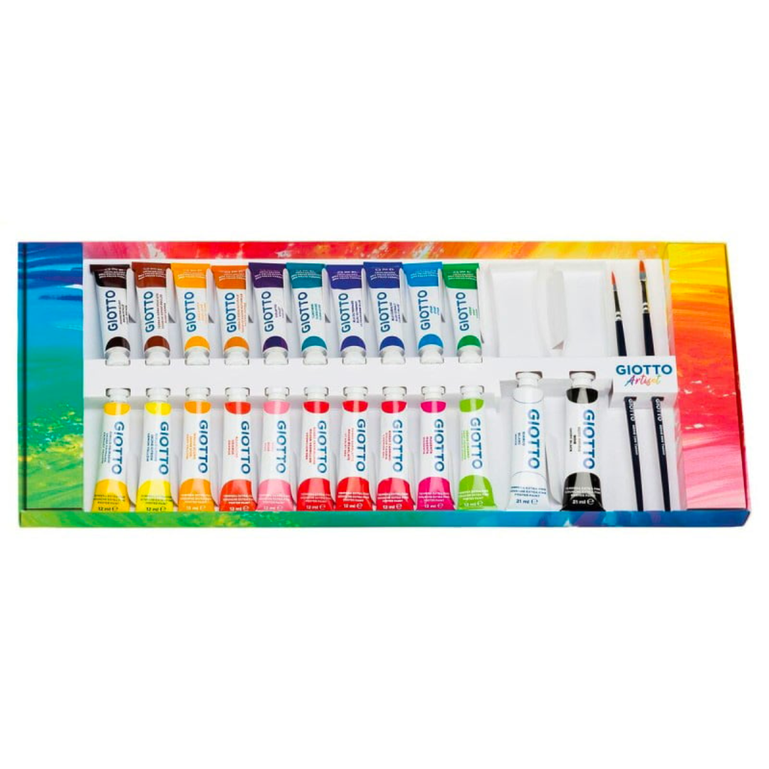 Coffret d'artiste | Peinture & dessin-Giotto-Super Châtaigne-Matériel : Product type