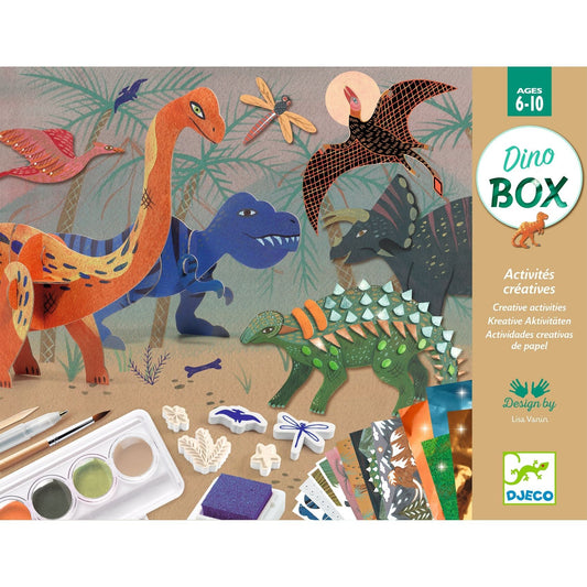 Coffret multi activités | Dinosaures-Djeco-Super Châtaigne-Création & Fabrication : Product type