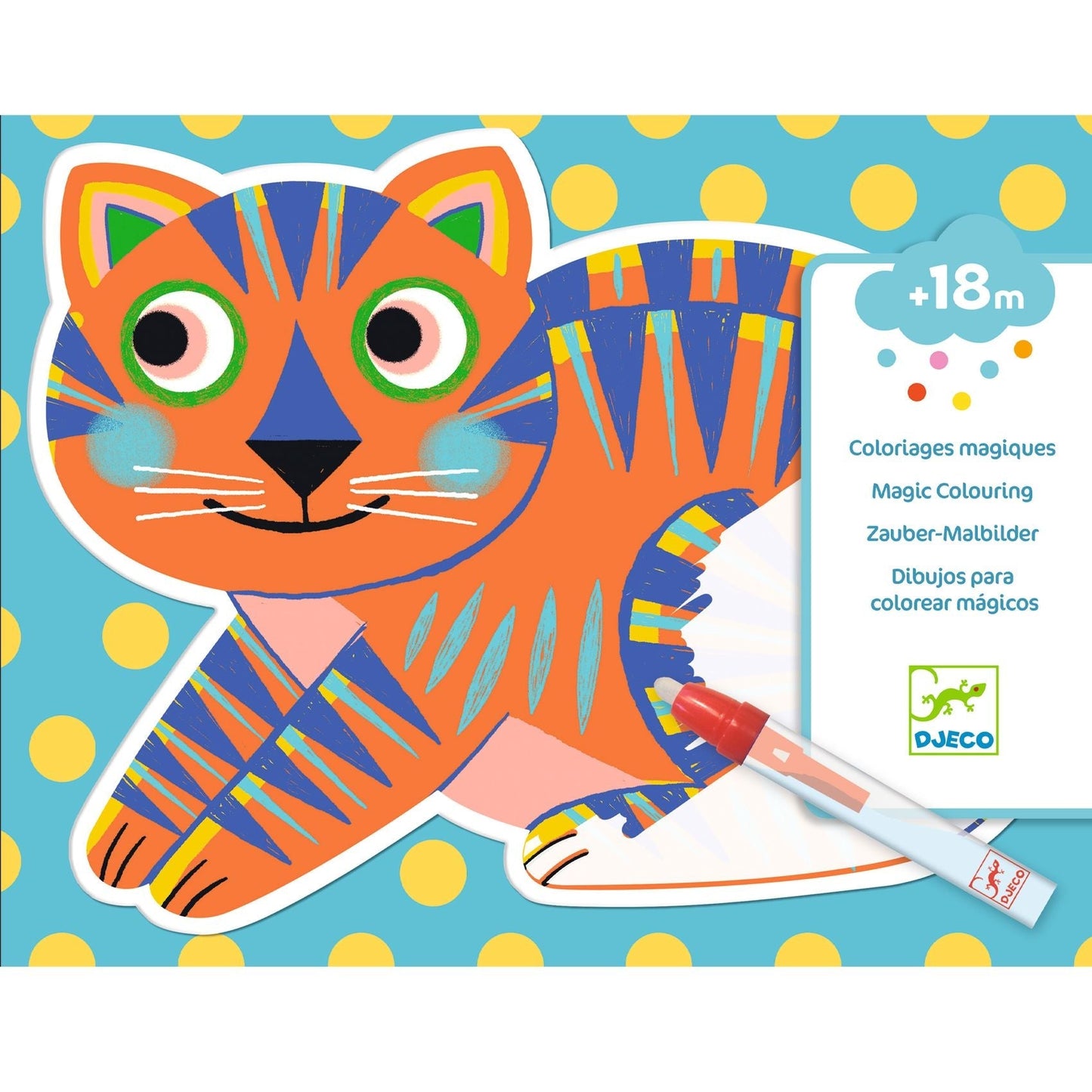 Coloriages à l'eau | Animalo-Ma-Djeco-Super Châtaigne-Collages & Coloriages : Product type