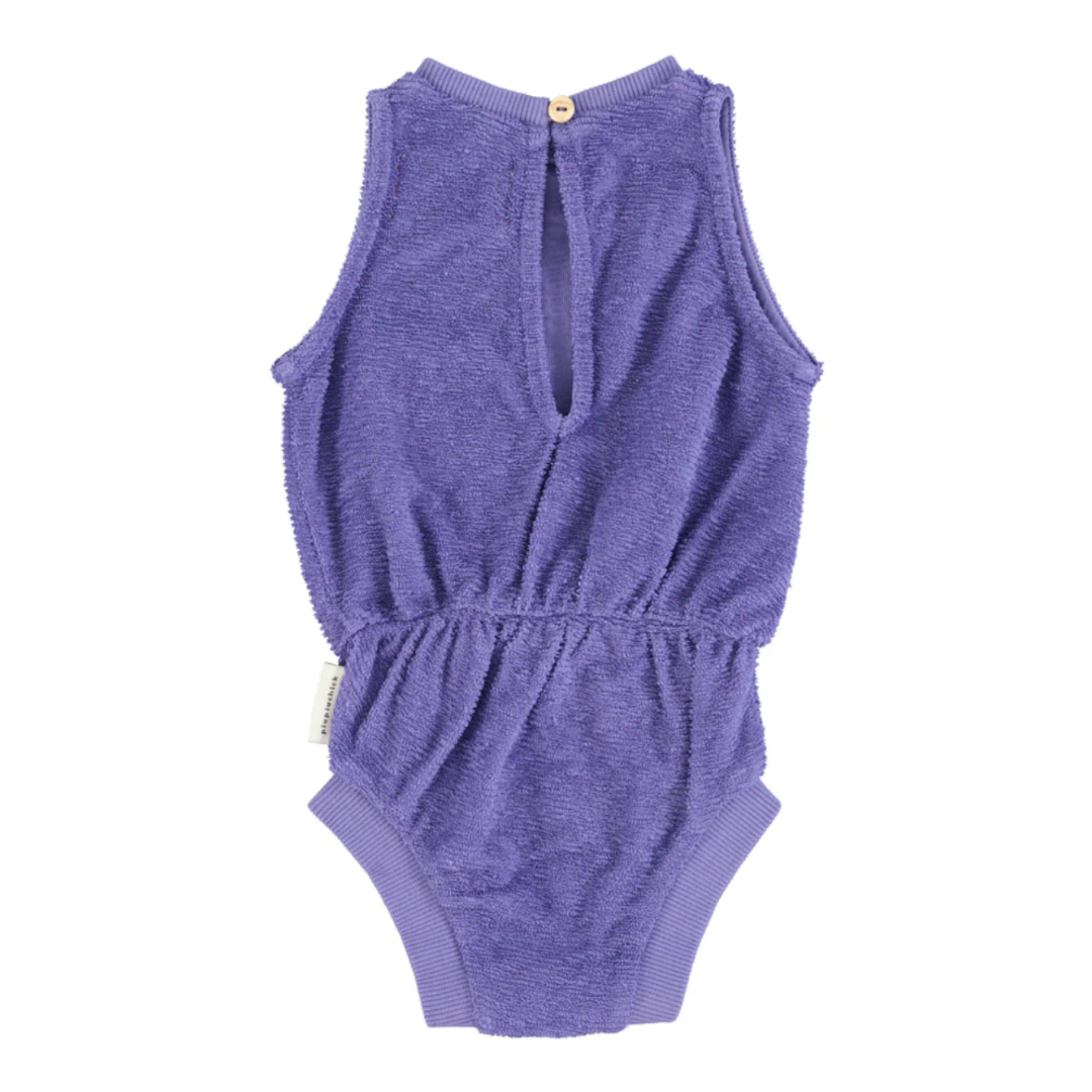 Combi courte | Mauve-Piu Piu Chick-Super Châtaigne-Shorts & Combinaisons : Product type