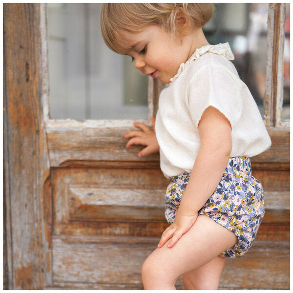 Culotte Abha | Floral Champêtre-Apaches Collections-Super Châtaigne-outlet : Product type
