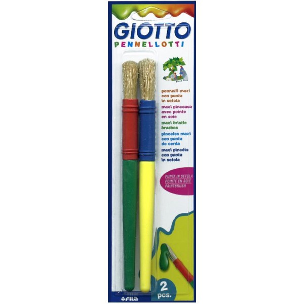 Deux pinceaux-Giotto-Super Châtaigne-Matériel : Product type