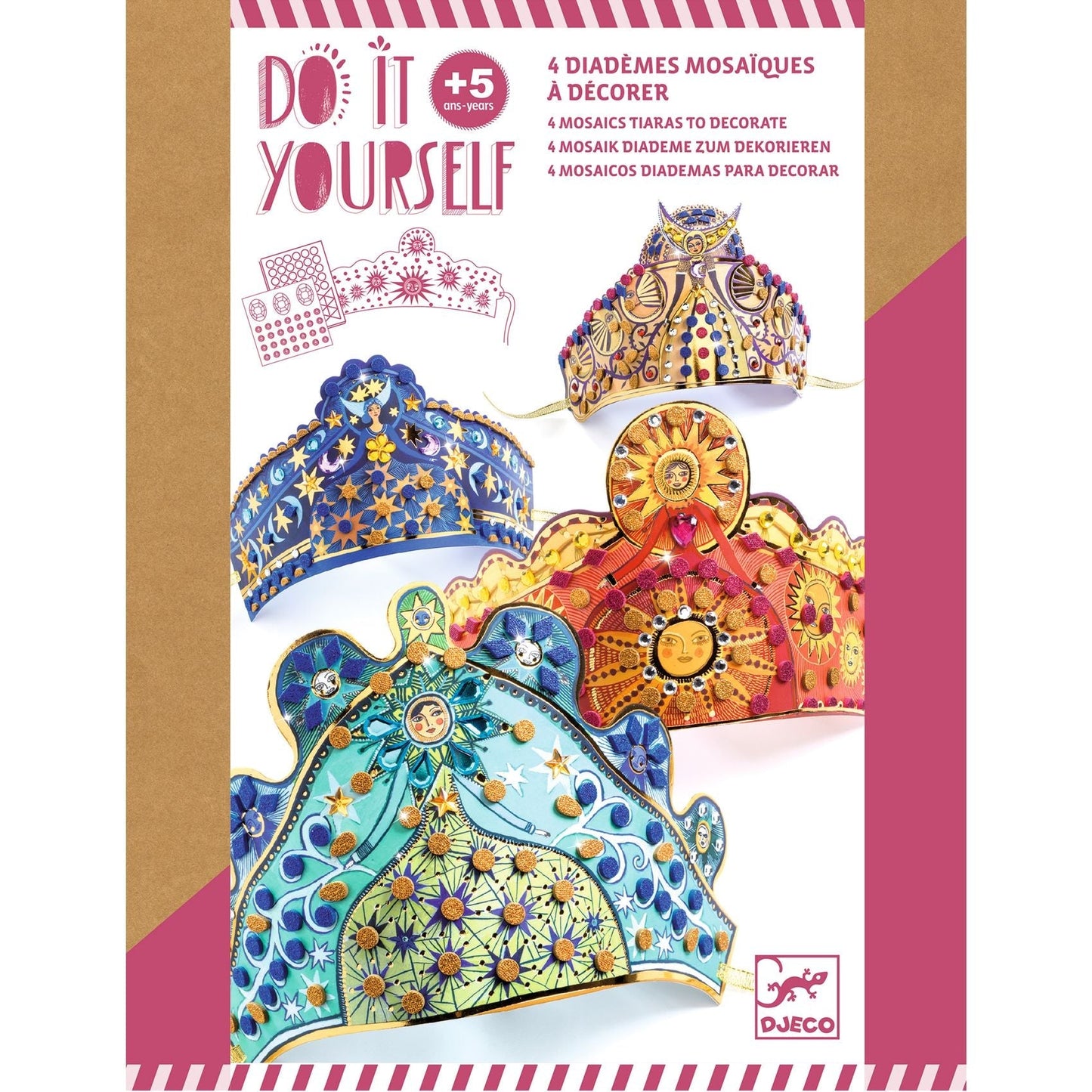 DIY | Diadèmes enchanteresses-Djeco-Super Châtaigne-Création & Fabrication : Product type