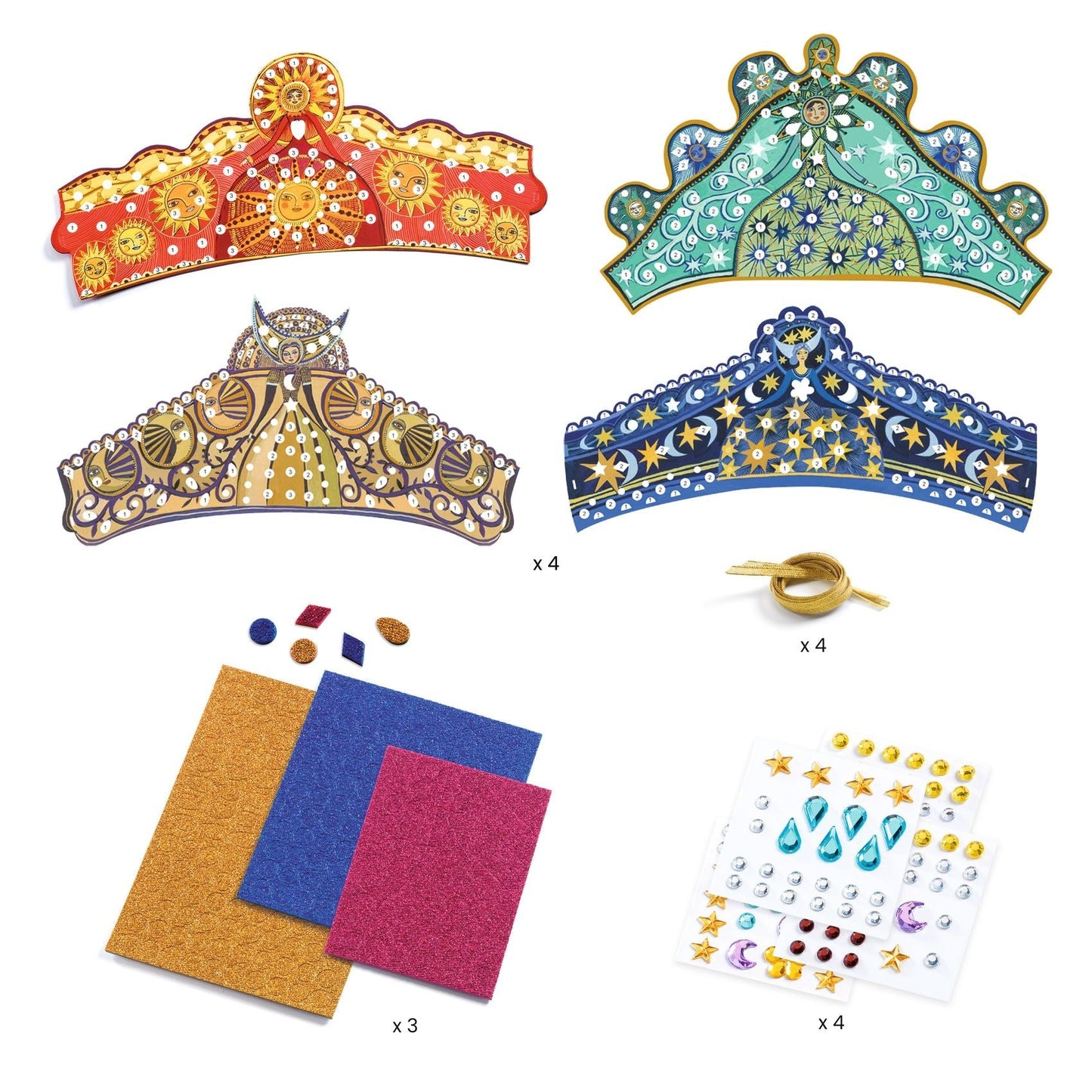DIY | Diadèmes enchanteresses-Djeco-Super Châtaigne-Création & Fabrication : Product type