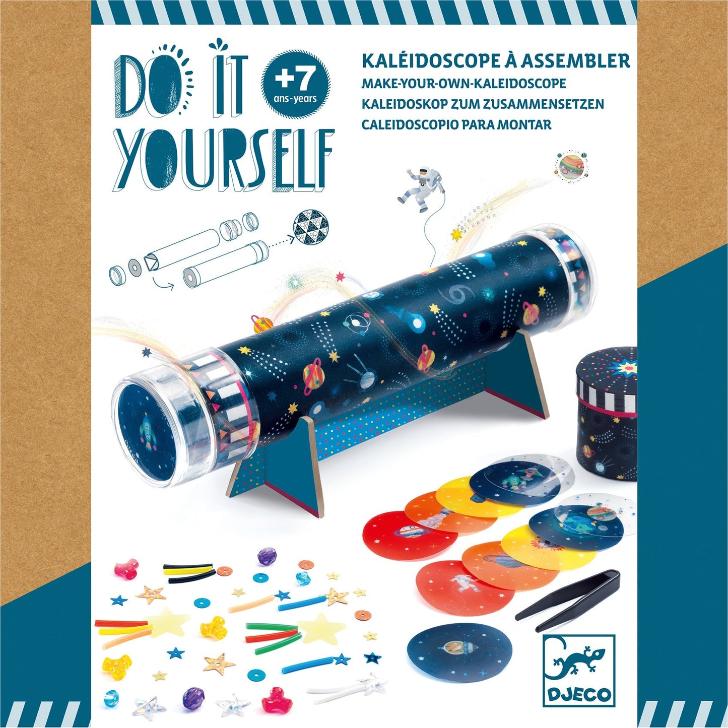 DIY |Kaléidoscope immersion spatiale-Djeco-Super Châtaigne-Création & Fabrication : Product type