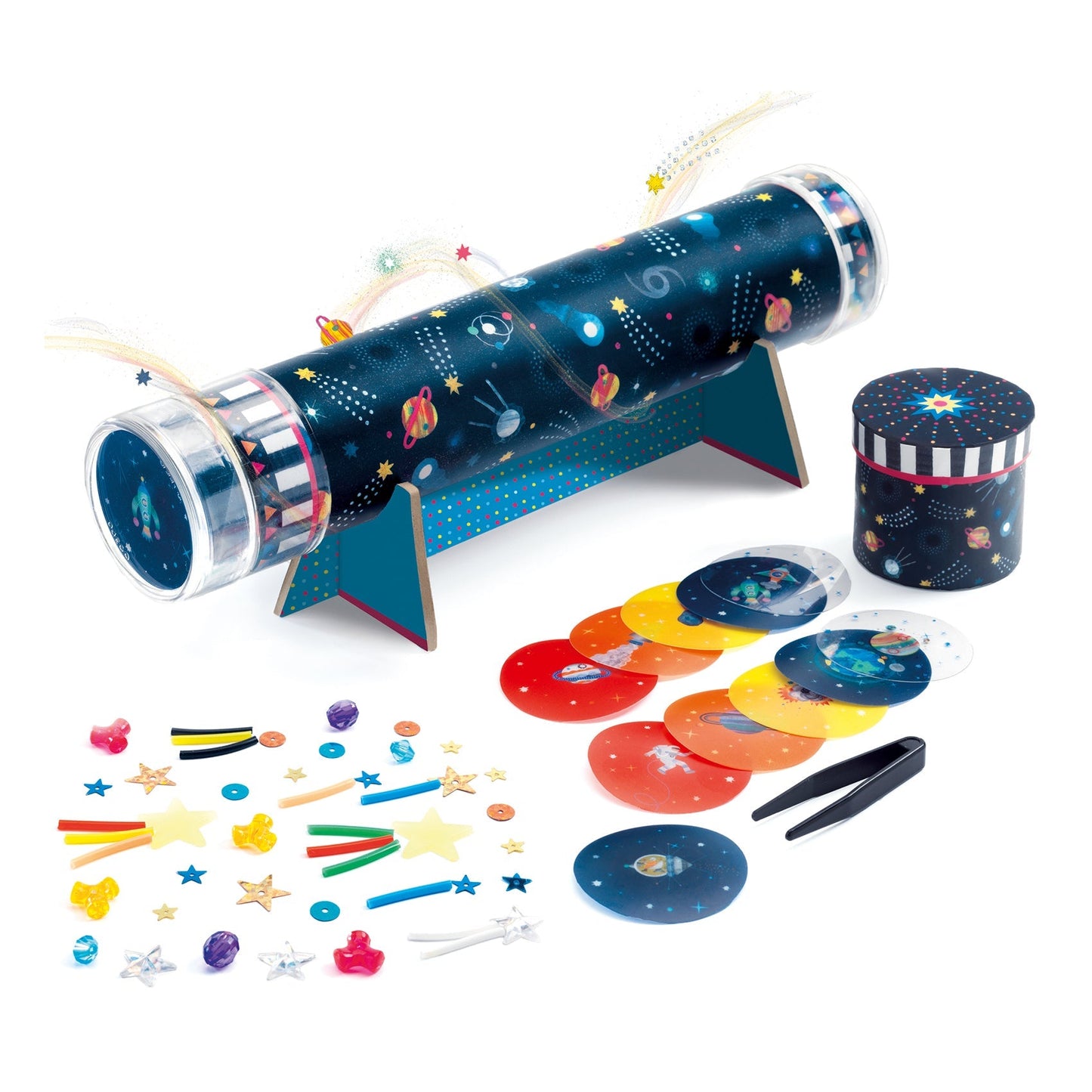 DIY |Kaléidoscope immersion spatiale-Djeco-Super Châtaigne-Création & Fabrication : Product type
