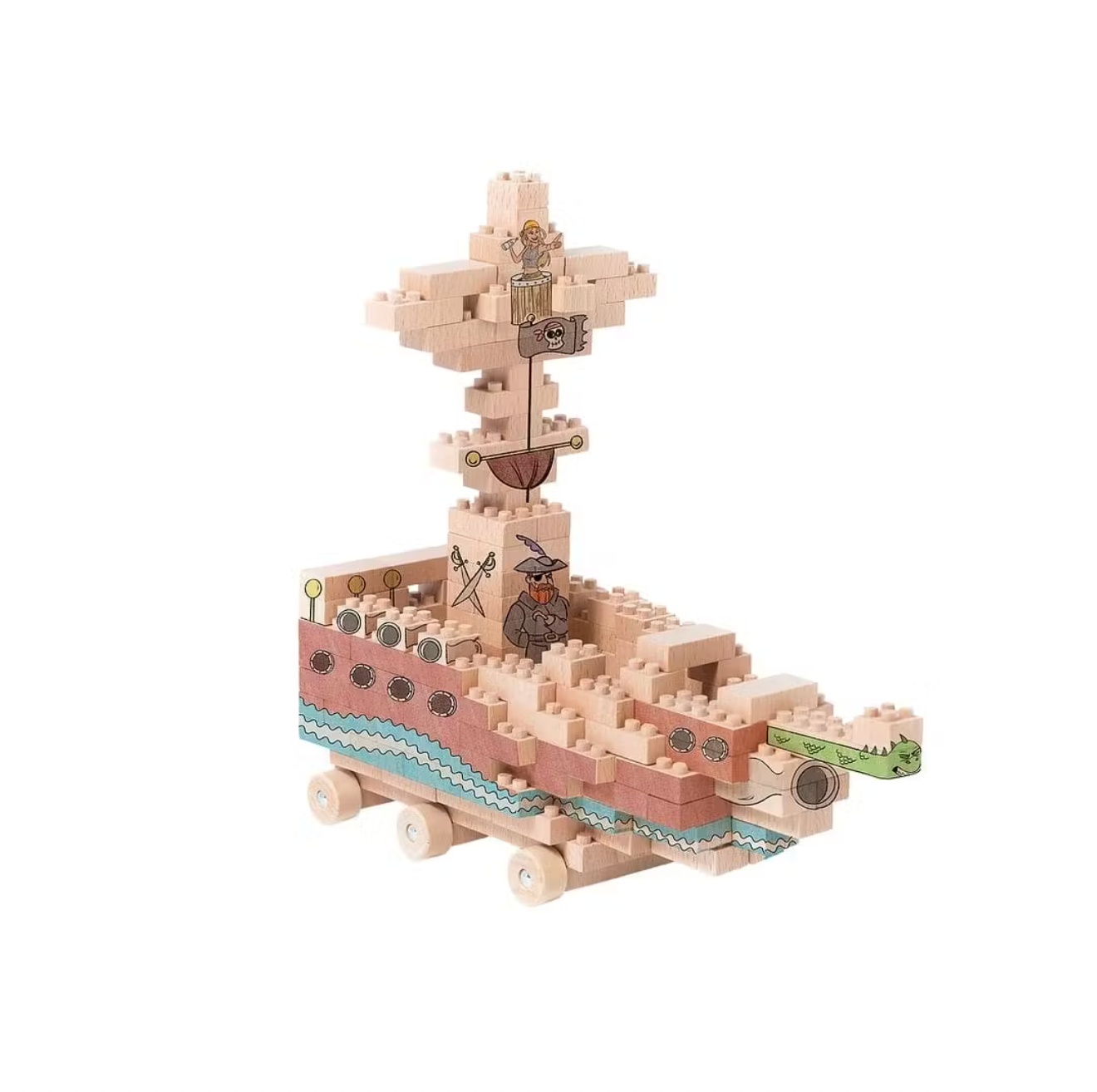 EcoBrick | Naturel-OnceKids-Super Châtaigne-Puzzle : Product type