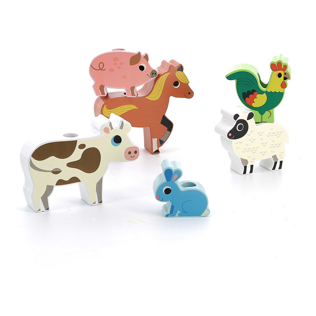 Empil’animo | Ingela P.Arrhenius-Vilac-Super Châtaigne-Puzzle : Product type