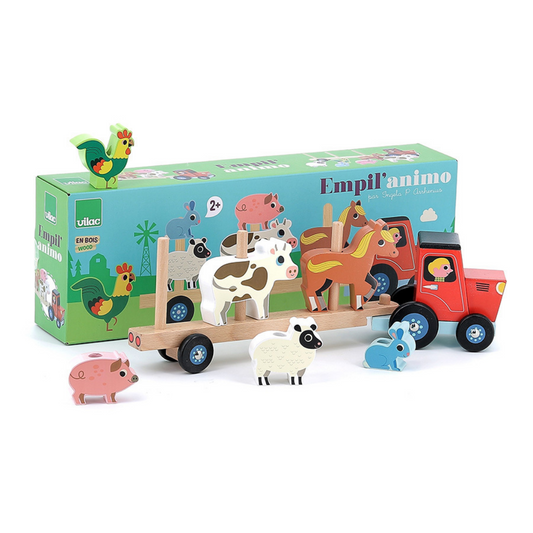 Empil’animo | Ingela P.Arrhenius-Vilac-Super Châtaigne-Puzzle : Product type