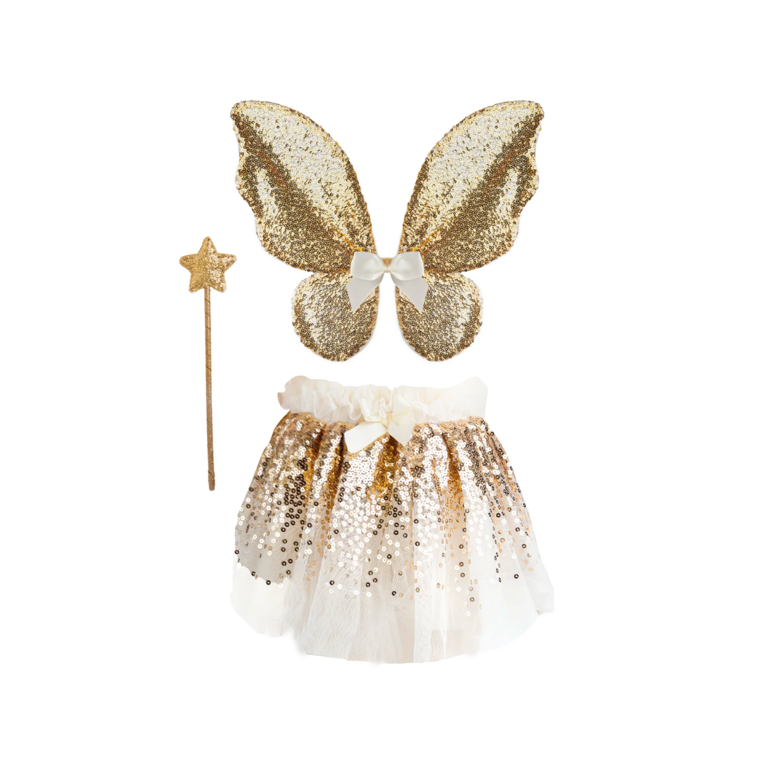 Ensemble Papillon sequins | Doré-Great Pretenders-Super Châtaigne-Imagination : Product type