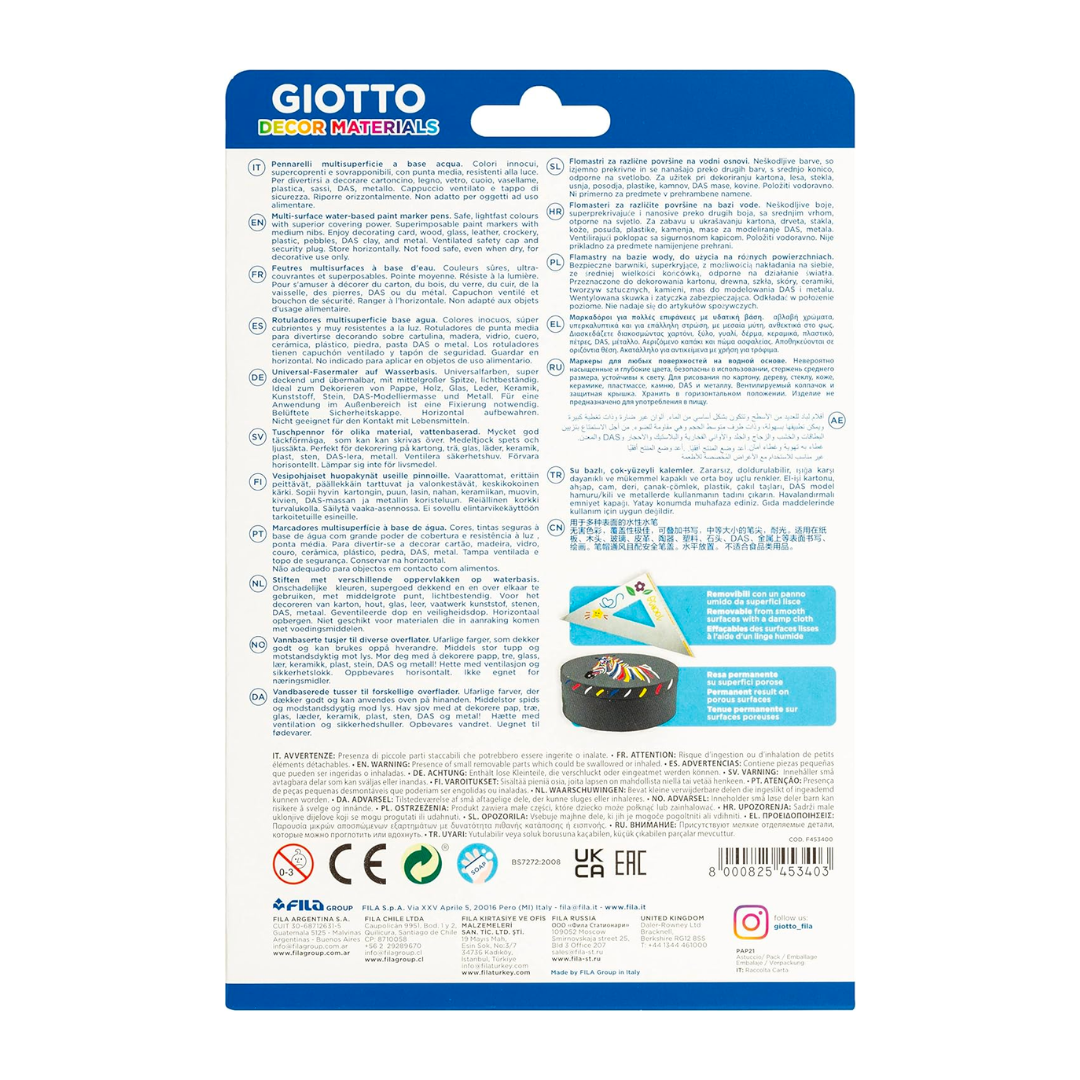Feutres | Multi supports-Giotto-Super Châtaigne-Matériel : Product type