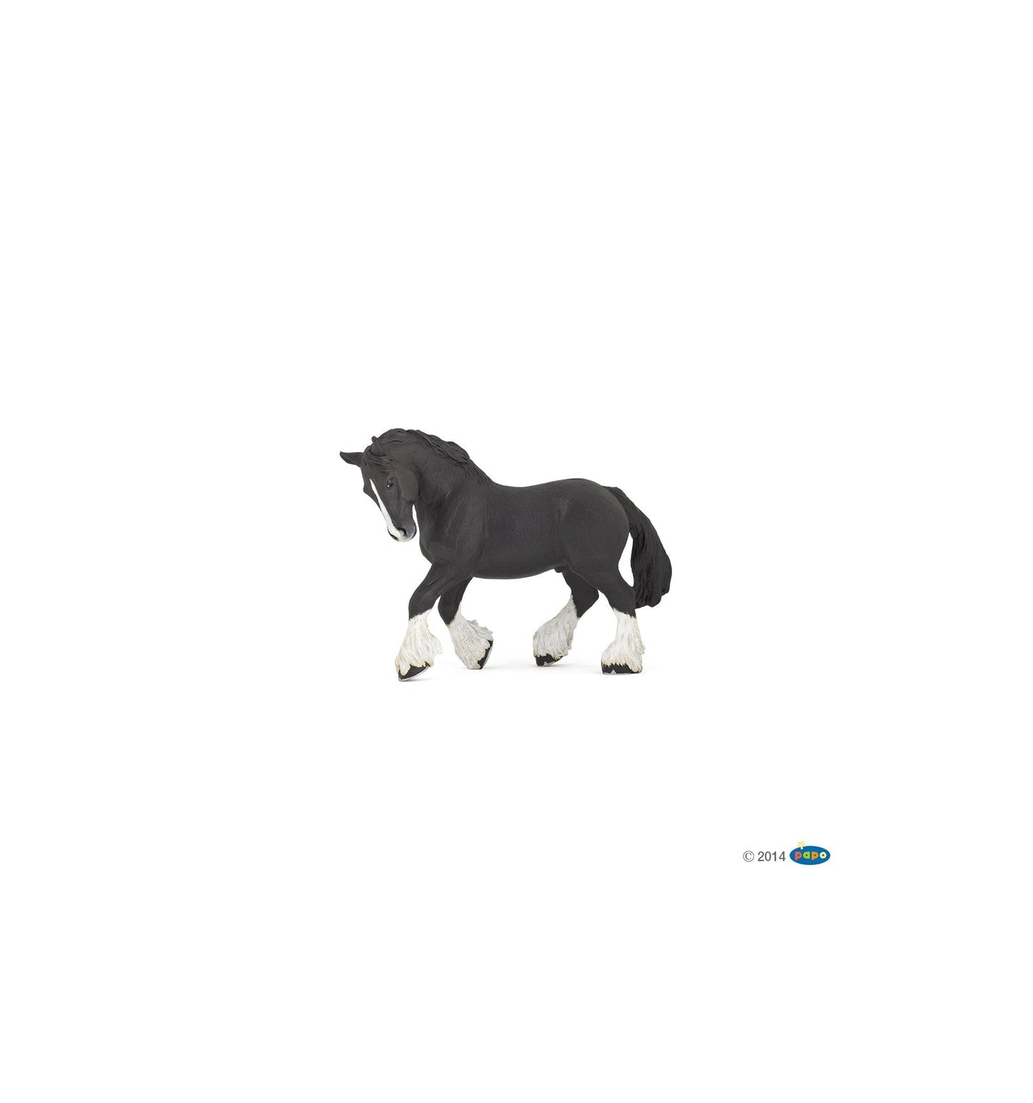 Figurine - Mini PLUS Ferme (Tube, 12 figurines)-Papo-Super Châtaigne-Imitation : Product type