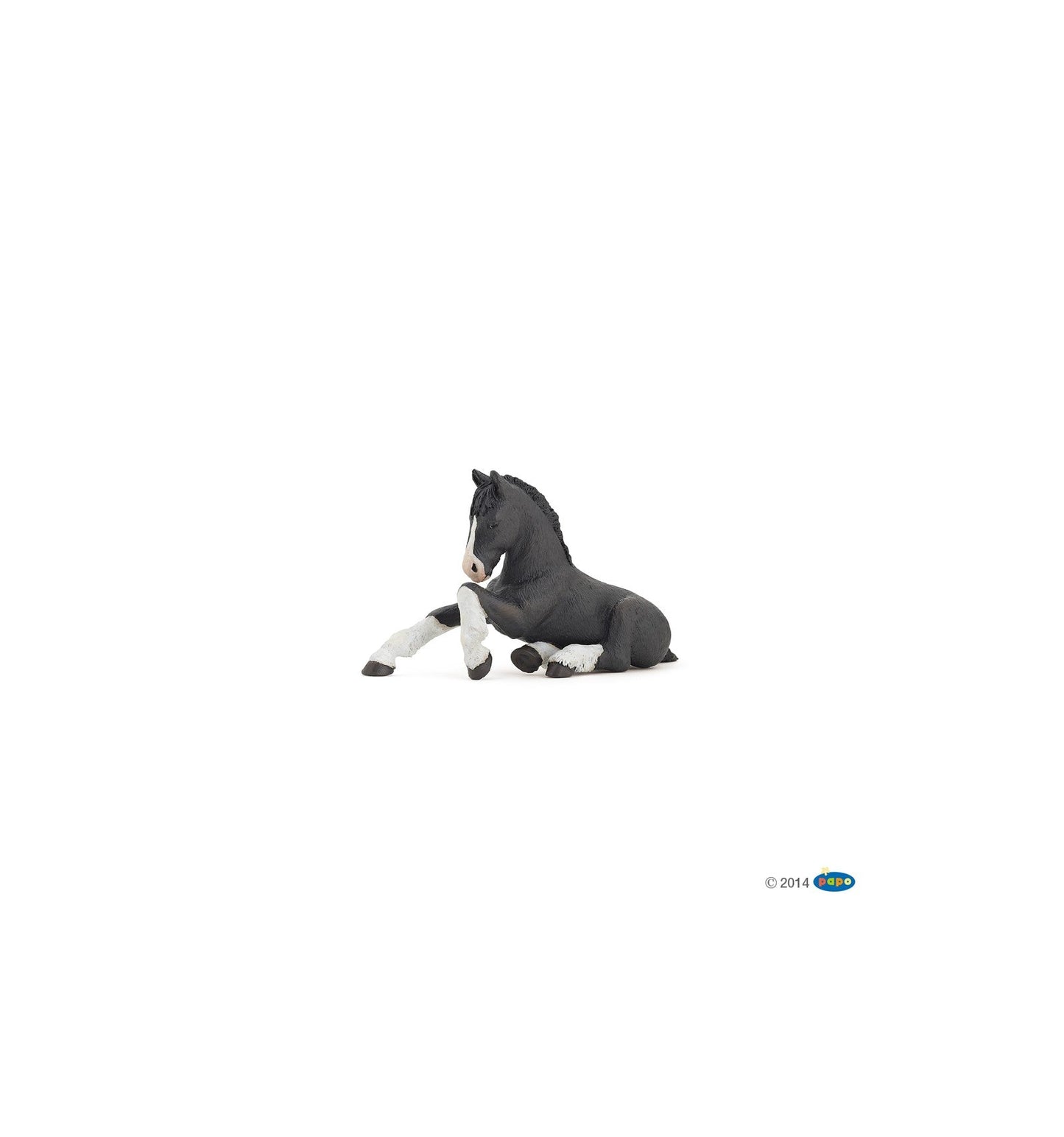 Figurine - Mini PLUS Ferme (Tube, 12 figurines)-Papo-Super Châtaigne-Imitation : Product type