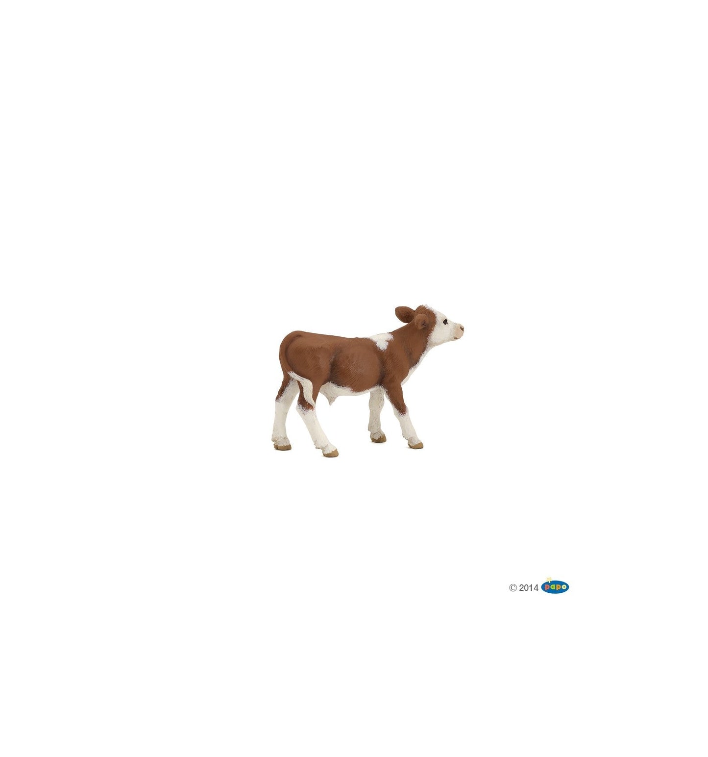 Figurine - Mini PLUS Ferme (Tube, 12 figurines)-Papo-Super Châtaigne-Imitation : Product type